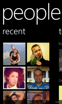 windows phone 8 people hub