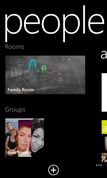 windows phone 8 people hub groups