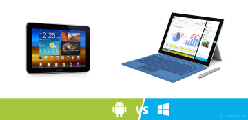 android and windows tablets